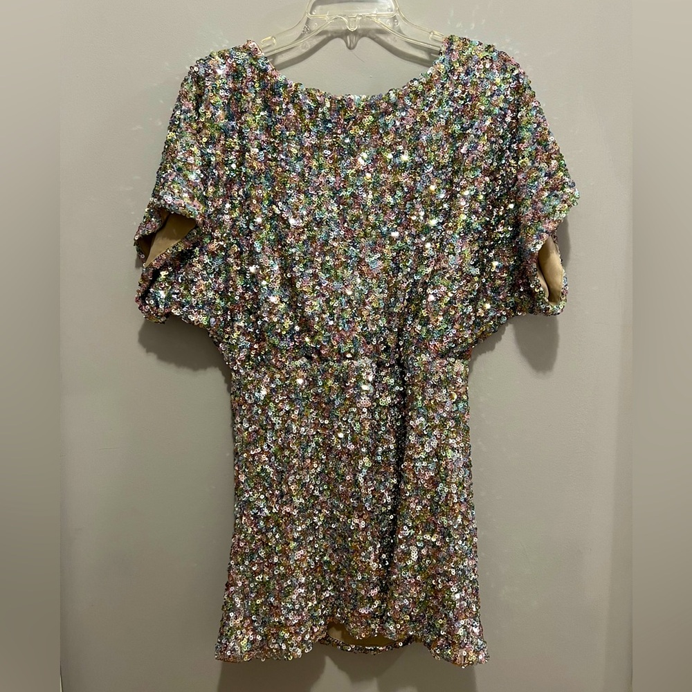 Sparkly cocktail dress